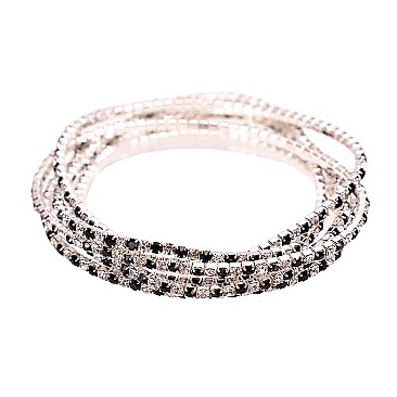 RHINESTONE STRETCH BRACELET