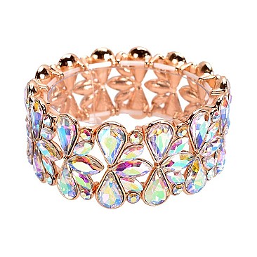 GEOMETRIC TEARDROP PETAL BRACELET