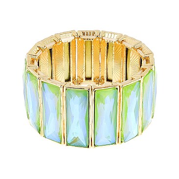 GEM BLING CASTING STONE STRETCH BRACELET