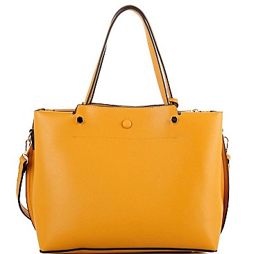Multi Compartment Classy 2 Way Satchel MH-BY4150