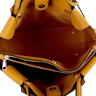 Multi Compartment Classy 2 Way Satchel MH-BY4150