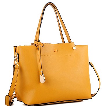 Multi Compartment Classy 2 Way Satchel MH-BY4150