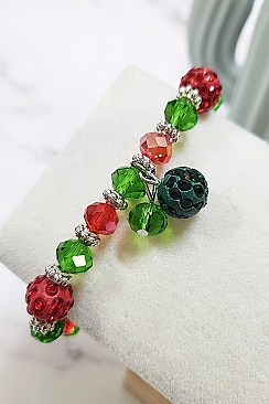 Pack of 12 Decorative Christmas Bracelet Set
