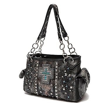 Turquoise Cross Shoulder Bag