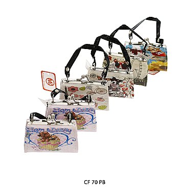 Pack of 12 Regular Coin Purses with Dog Design