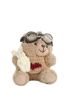 Bag Charms Doll Keychain