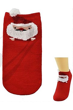 PACK OF 12 CHIC CHRISTMAS THEME SOCKS