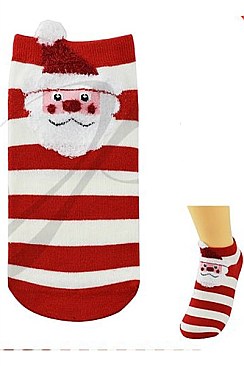 PACK OF 12 TRENDY CHRISTMAS THEME SOCKS