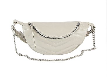 LIGHTWEIGHT MEDIUM CROSSBODY BAG ZIPPER POCKET