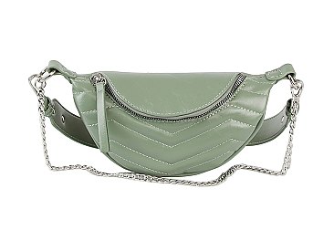 LIGHTWEIGHT MEDIUM CROSSBODY BAG ZIPPER POCKET