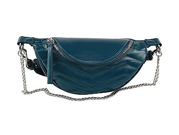 LIGHTWEIGHT MEDIUM CROSSBODY BAG ZIPPER POCKET