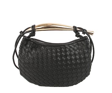 Fashion Woven Sardine Crossbody Bag