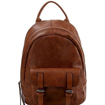 Stylish CHILLX Buckle Accent Fashion Backpack MH-CJF079