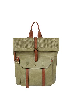 Fashion Laser Cut Flap Backpack