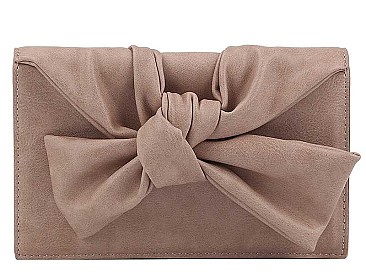 FASHION RIBBON KNOT STYLE CLUTCH