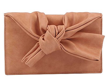 FASHION RIBBON KNOT STYLE CLUTCH