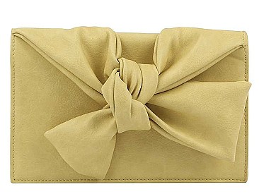 FASHION RIBBON KNOT STYLE CLUTCH