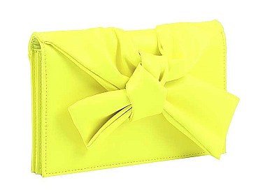 FASHION RIBBON KNOT STYLE CLUTCH