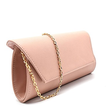 CL0136-LP Flap Clutch Shoulder Bag