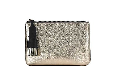 TASSEL TWO COLOR FRONT AND BACK CLUTCH