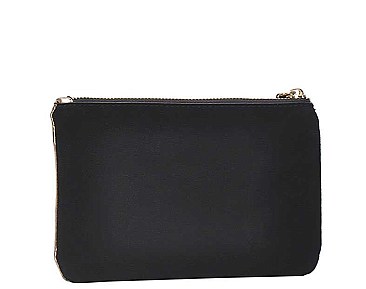TASSEL TWO COLOR FRONT AND BACK CLUTCH