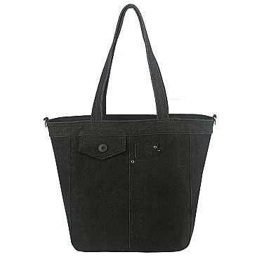 Fashion Denim Shopper Bag
