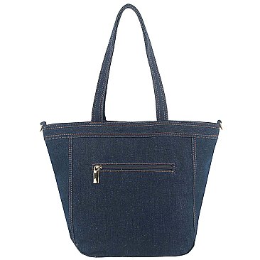 Fashion Denim Shopper Bag