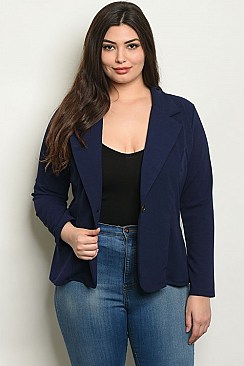 Plus Size Blazer - Pack of 6 Pieces