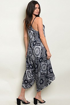 Printed Jumpsuit - Pack of 6 Pieces