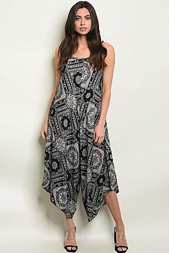 Printed Jumpsuit - Pack of 6 Pieces