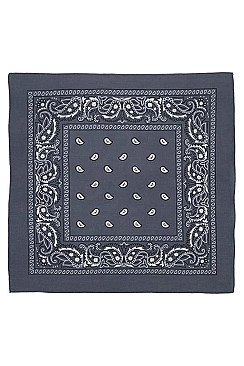 PACK OF 12 PAISLEY BANDANA HEADWRAP SCARF MASK