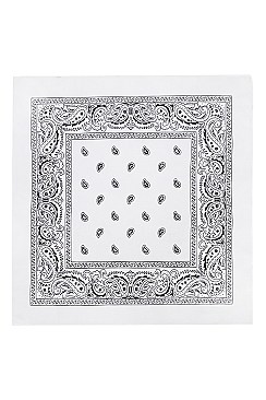 PACK OF 12 PAISLEY BANDANA HEADWRAP SCARF MASK