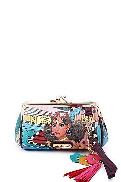 NICOLE LEE PRINCESS PURSE WRISTLET