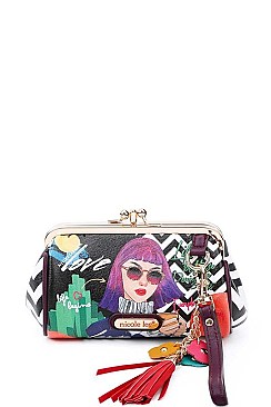 NICOLE LEE PRINCESS PURSE WRISTLET