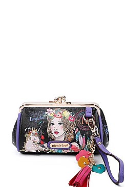 NICOLE LEE PRINCESS PURSE WRISTLET