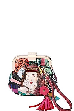 NICOLE LEE PURSE WRISTLET SET