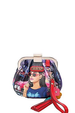 NICOLE LEE PURSE WRISTLET SET