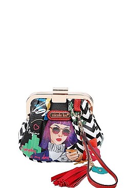 NICOLE LEE PURSE WRISTLET SET