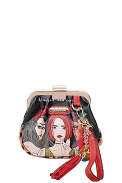 NICOLE LEE PURSE WRISTLET SET