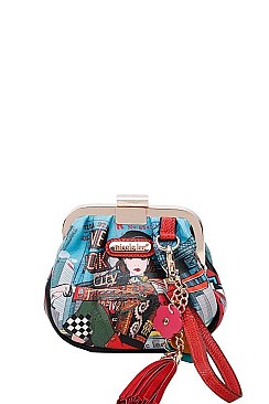 NICOLE LEE PURSE WRISTLET SET