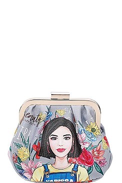 NICOLE LEE PURSE WRISTLET SET