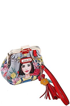NICOLE LEE PURSE WRISTLET SET