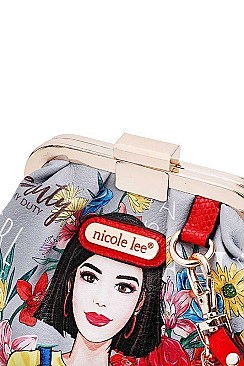 NICOLE LEE PURSE WRISTLET SET