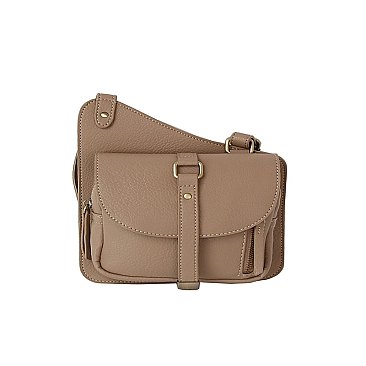 Fashion Flat Crossbody Bag