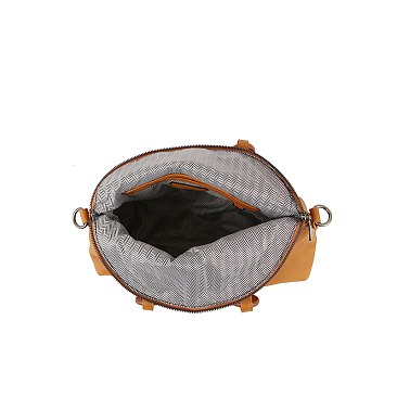 Wooden Top Handle Satchel