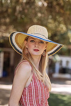 TRENDY WIDE BRIM LADIES HAT