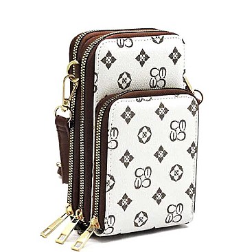 ALBA CHARIS MODERN FASHION MULTI LAYERED CROSSBODY BAG