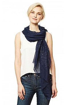 SOLID LUREX SCARF