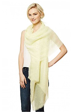 SOLID LUREX SCARF