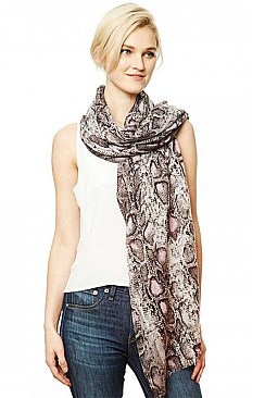 PYTHON PRINT VISCOSE SCARF